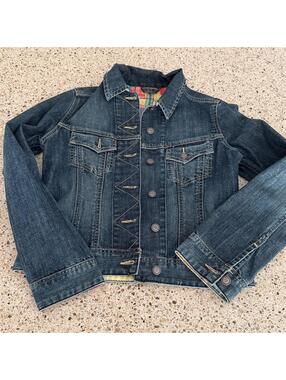 Robert Graham Designer Jean Jacket Small